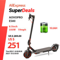 AOVOPRO-ES80-M365-Electric-Scooter-350W-31km-h-APP-Smart-Adult-Scooter-Shock-Absorption-Anti-skid